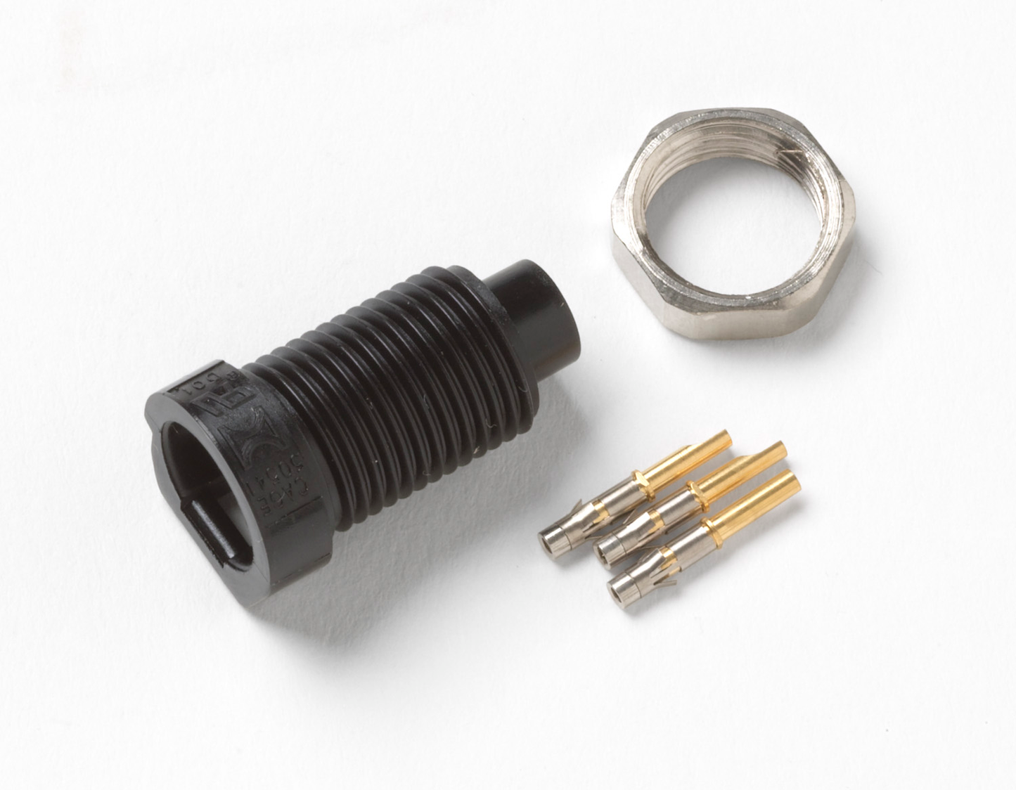Panel mount 3 socket connector
